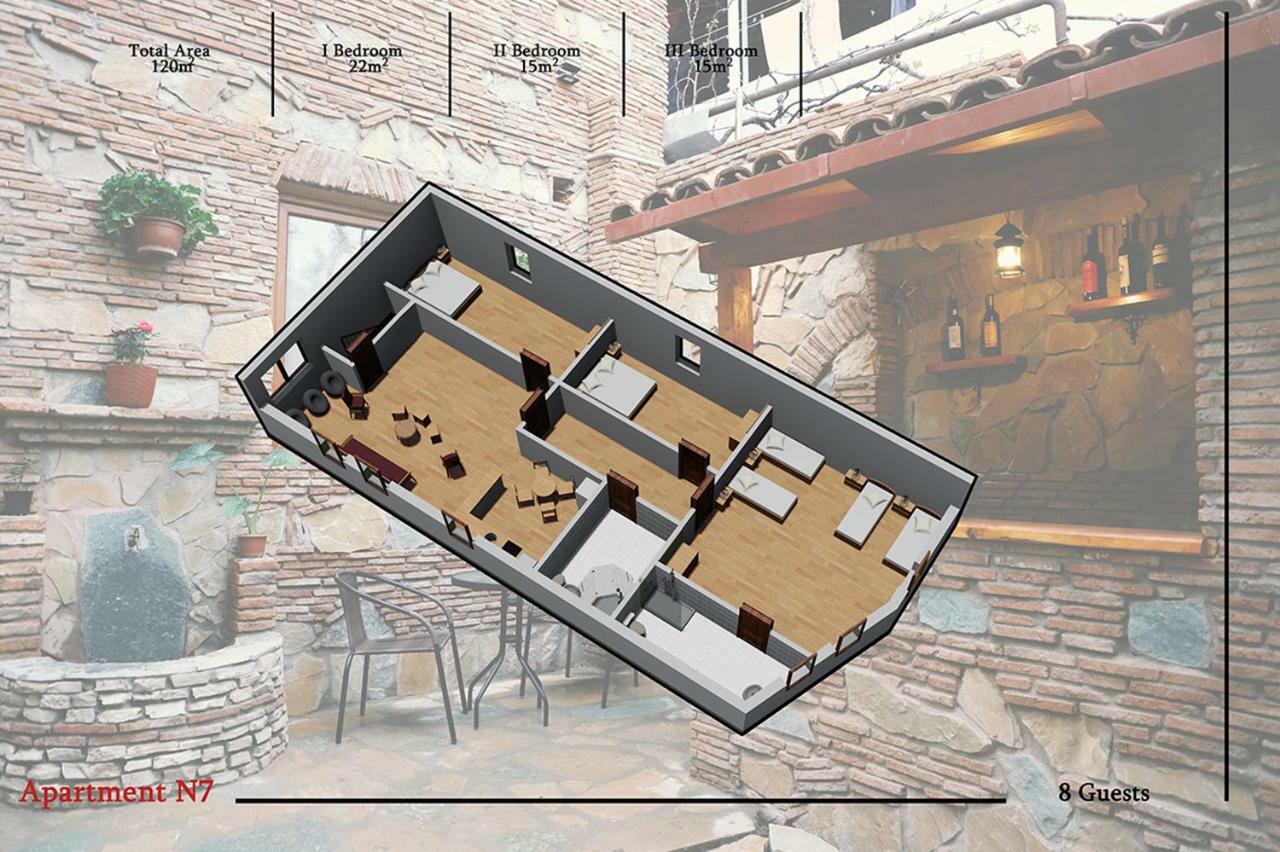 Apart Hotel With Wine Cellar - Old Tbilisi 1897 Екстериор снимка